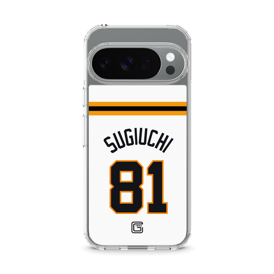 スリムプロテクションケース［ 読売ジャイアンツ - #81 SUGIUCHI - ホーム ］