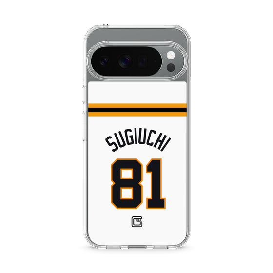 スリムプロテクションケース［ 読売ジャイアンツ - #81 SUGIUCHI - ホーム ］