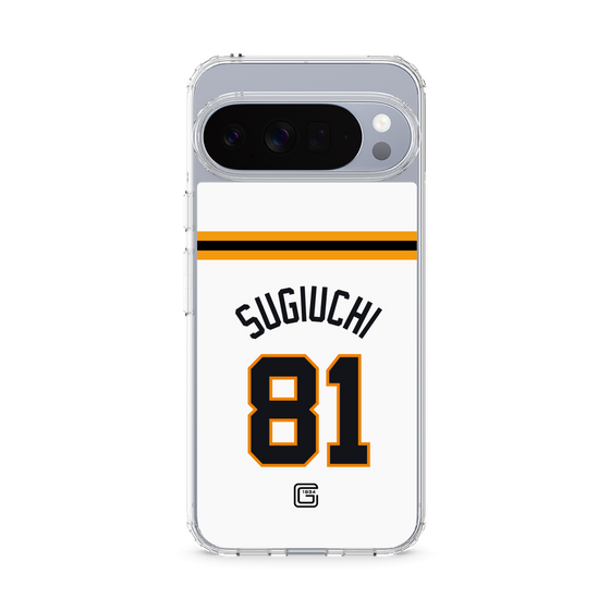 スリムプロテクションケース［ 読売ジャイアンツ - #81 SUGIUCHI - ホーム ］