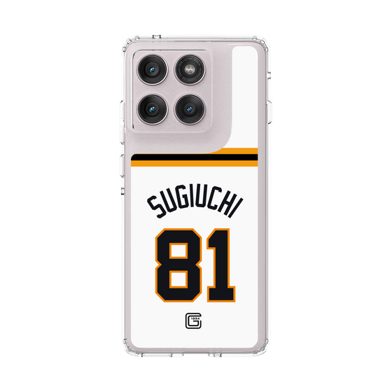 スリムプロテクションケース［ 読売ジャイアンツ - #81 SUGIUCHI - ホーム ］