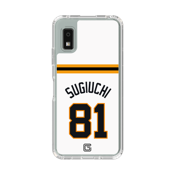スリムプロテクションケース［ 読売ジャイアンツ - #81 SUGIUCHI - ホーム ］