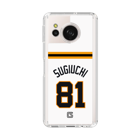 スリムプロテクションケース［ 読売ジャイアンツ - #81 SUGIUCHI - ホーム ］