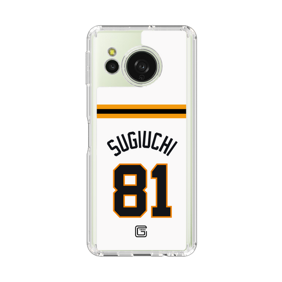 スリムプロテクションケース［ 読売ジャイアンツ - #81 SUGIUCHI - ホーム ］