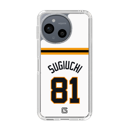 スリムプロテクションケース［ 読売ジャイアンツ - #81 SUGIUCHI - ホーム ］