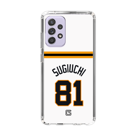 スリムプロテクションケース［ 読売ジャイアンツ - #81 SUGIUCHI - ホーム ］