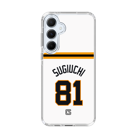 スリムプロテクションケース［ 読売ジャイアンツ - #81 SUGIUCHI - ホーム ］