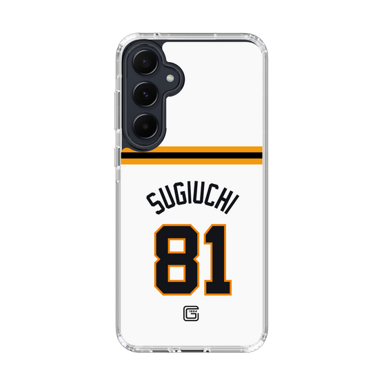 スリムプロテクションケース［ 読売ジャイアンツ - #81 SUGIUCHI - ホーム ］
