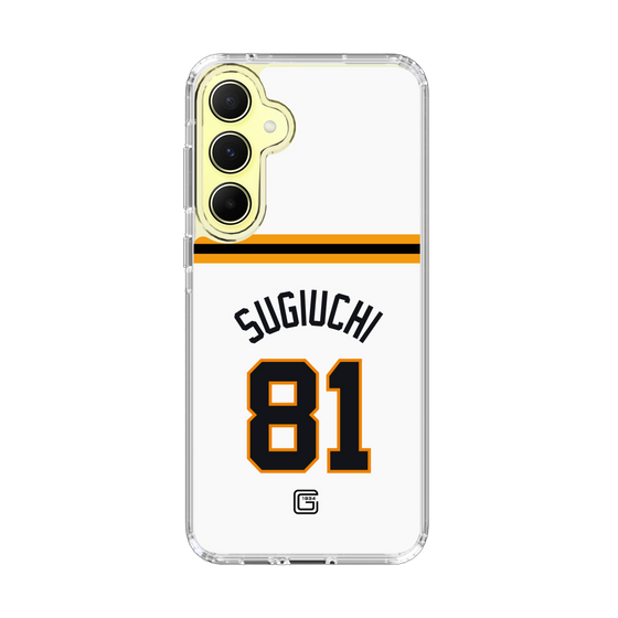スリムプロテクションケース［ 読売ジャイアンツ - #81 SUGIUCHI - ホーム ］