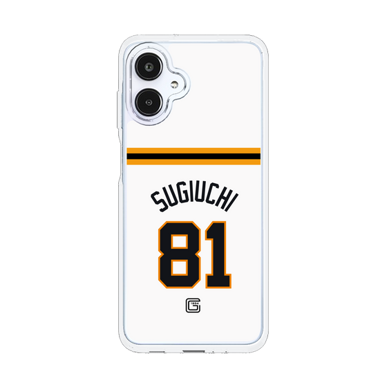 スリムプロテクションケース［ 読売ジャイアンツ - #81 SUGIUCHI - ホーム ］