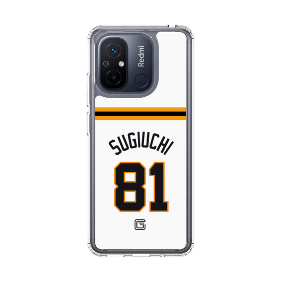 スリムプロテクションケース［ 読売ジャイアンツ - #81 SUGIUCHI - ホーム ］