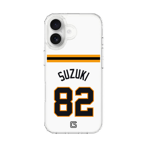 スリムプロテクションケース［ 読売ジャイアンツ - #82 SUZUKI - ホーム ］