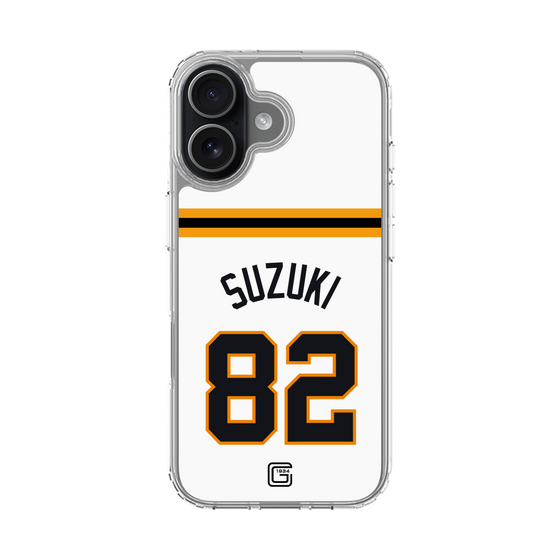 スリムプロテクションケース［ 読売ジャイアンツ - #82 SUZUKI - ホーム ］