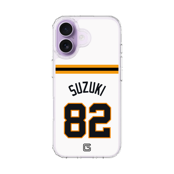スリムプロテクションケース［ 読売ジャイアンツ - #82 SUZUKI - ホーム ］