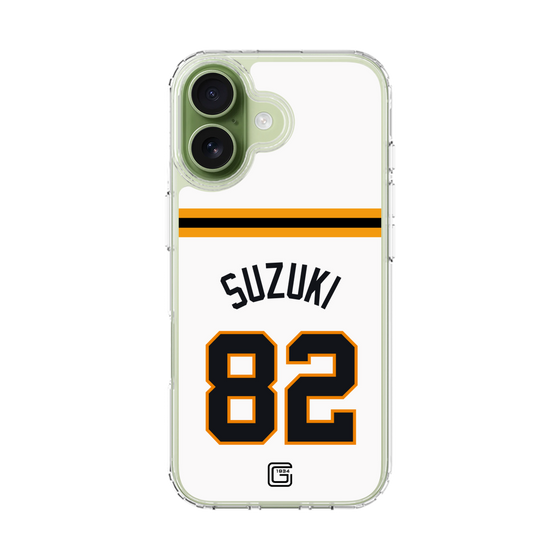 スリムプロテクションケース［ 読売ジャイアンツ - #82 SUZUKI - ホーム ］