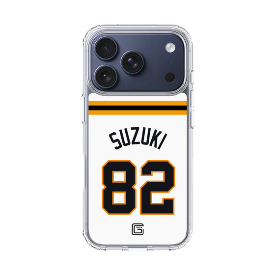 スリムプロテクションケース［ 読売ジャイアンツ - #82 SUZUKI - ホーム ］