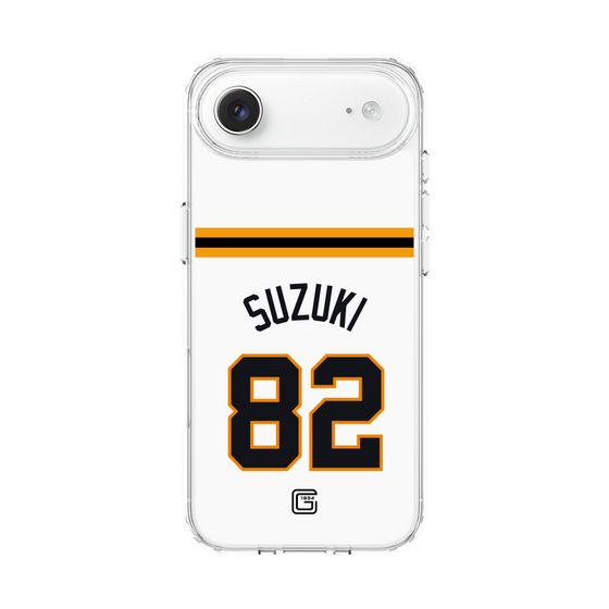 スリムプロテクションケース［ 読売ジャイアンツ - #82 SUZUKI - ホーム ］