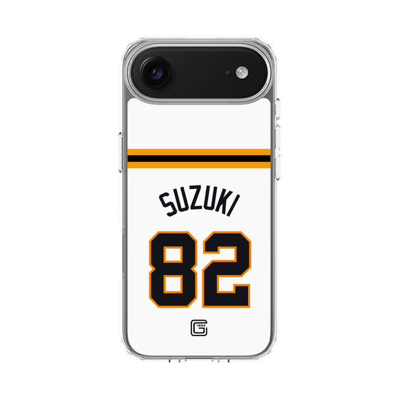スリムプロテクションケース［ 読売ジャイアンツ - #82 SUZUKI - ホーム ］