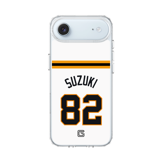 スリムプロテクションケース［ 読売ジャイアンツ - #82 SUZUKI - ホーム ］