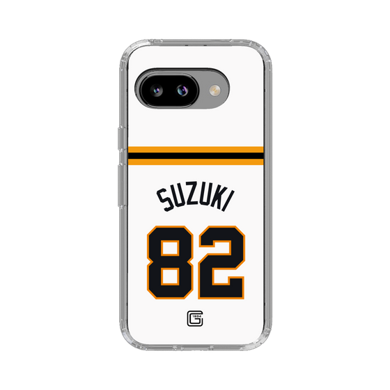 スリムプロテクションケース［ 読売ジャイアンツ - #82 SUZUKI - ホーム ］