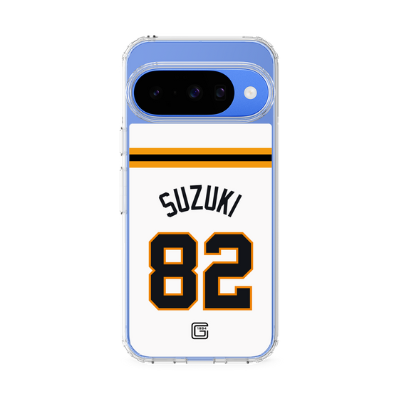 スリムプロテクションケース［ 読売ジャイアンツ - #82 SUZUKI - ホーム ］
