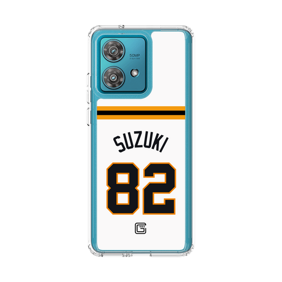 スリムプロテクションケース［ 読売ジャイアンツ - #82 SUZUKI - ホーム ］