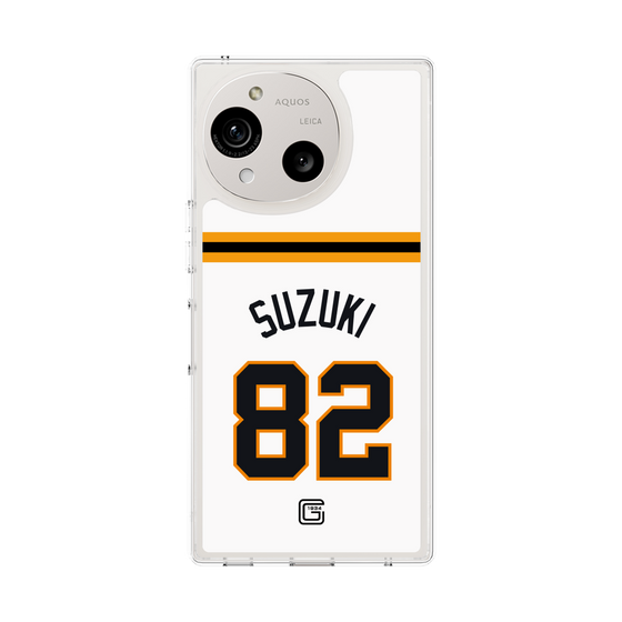 スリムプロテクションケース［ 読売ジャイアンツ - #82 SUZUKI - ホーム ］