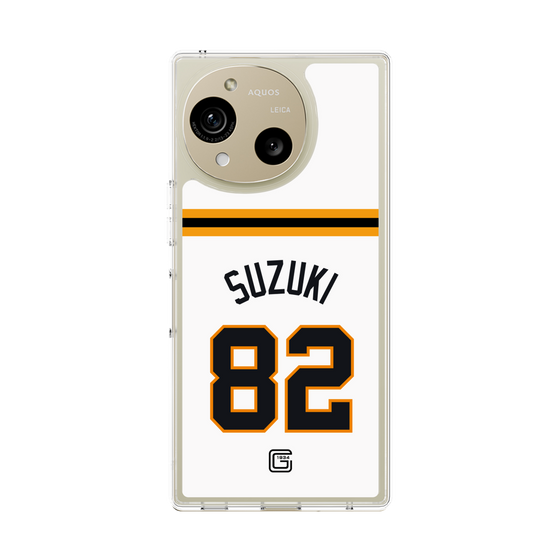 スリムプロテクションケース［ 読売ジャイアンツ - #82 SUZUKI - ホーム ］