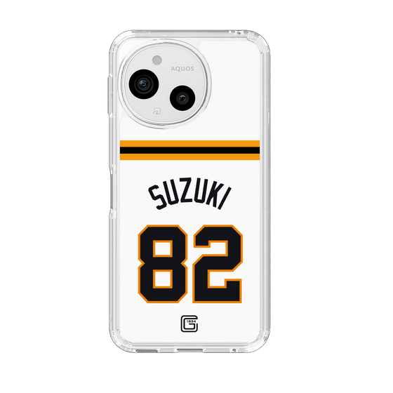 スリムプロテクションケース［ 読売ジャイアンツ - #82 SUZUKI - ホーム ］