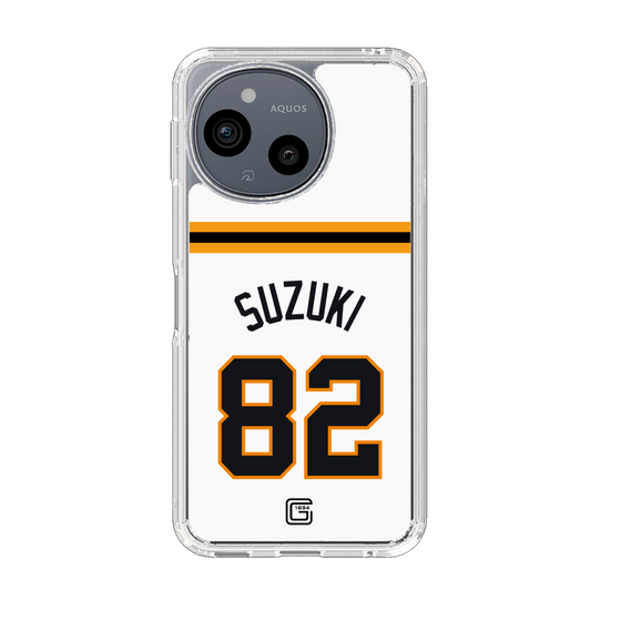 スリムプロテクションケース［ 読売ジャイアンツ - #82 SUZUKI - ホーム ］