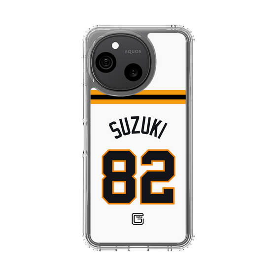 スリムプロテクションケース［ 読売ジャイアンツ - #82 SUZUKI - ホーム ］
