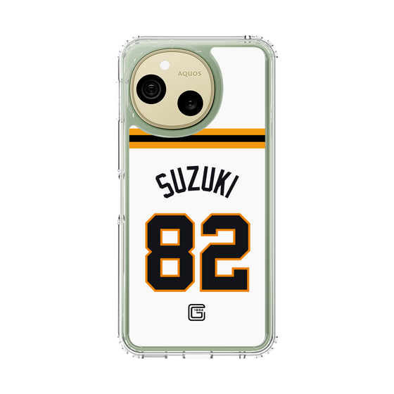 スリムプロテクションケース［ 読売ジャイアンツ - #82 SUZUKI - ホーム ］