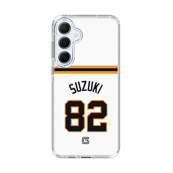 スリムプロテクションケース［ 読売ジャイアンツ - #82 SUZUKI - ホーム ］