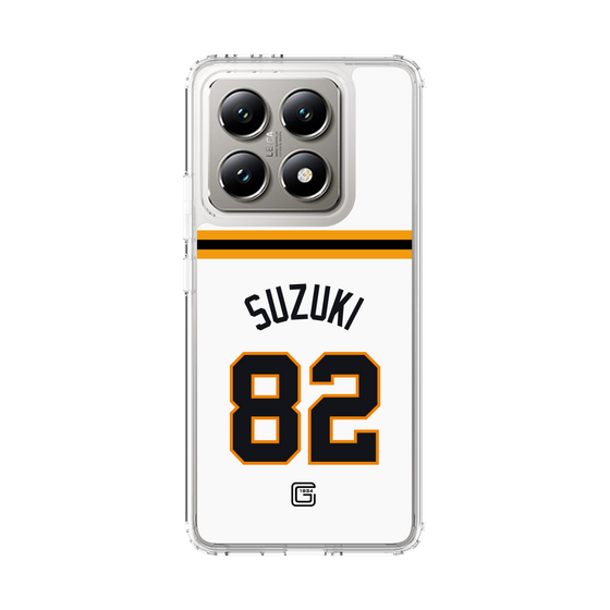 スリムプロテクションケース［ 読売ジャイアンツ - #82 SUZUKI - ホーム ］