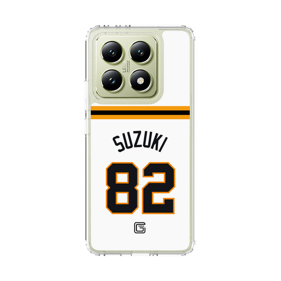 スリムプロテクションケース［ 読売ジャイアンツ - #82 SUZUKI - ホーム ］