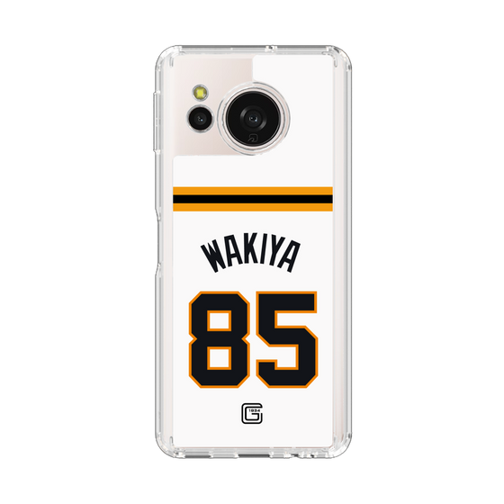 スリムプロテクションケース［ 読売ジャイアンツ - #85 WAKIYA - ホーム ］