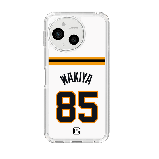 スリムプロテクションケース［ 読売ジャイアンツ - #85 WAKIYA - ホーム ］