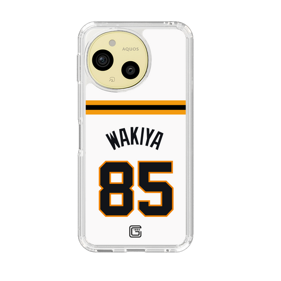 スリムプロテクションケース［ 読売ジャイアンツ - #85 WAKIYA - ホーム ］