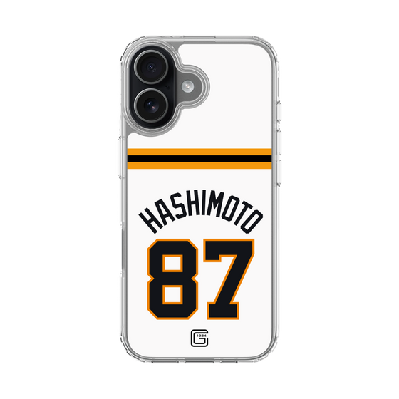 スリムプロテクションケース［ 読売ジャイアンツ - #87 HASHIMOTO - ホーム ］