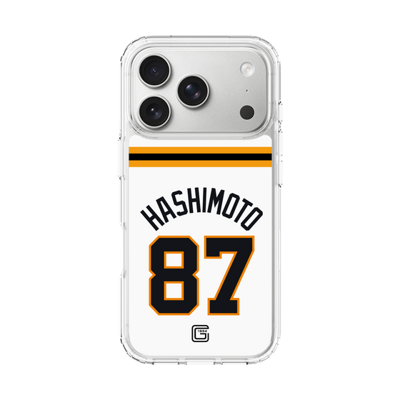 スリムプロテクションケース［ 読売ジャイアンツ - #87 HASHIMOTO - ホーム ］