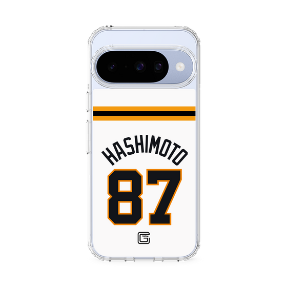 スリムプロテクションケース［ 読売ジャイアンツ - #87 HASHIMOTO - ホーム ］