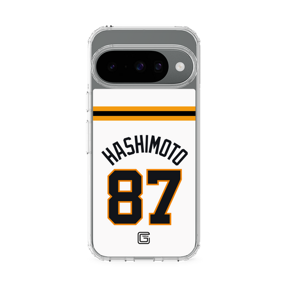 スリムプロテクションケース［ 読売ジャイアンツ - #87 HASHIMOTO - ホーム ］