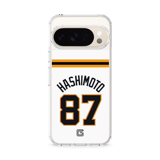 スリムプロテクションケース［ 読売ジャイアンツ - #87 HASHIMOTO - ホーム ］