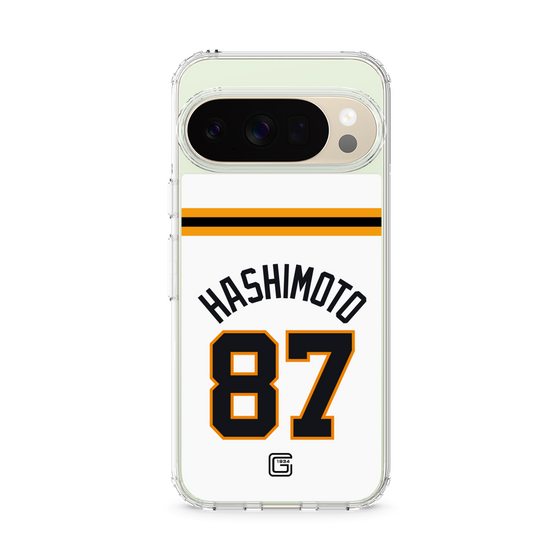 スリムプロテクションケース［ 読売ジャイアンツ - #87 HASHIMOTO - ホーム ］