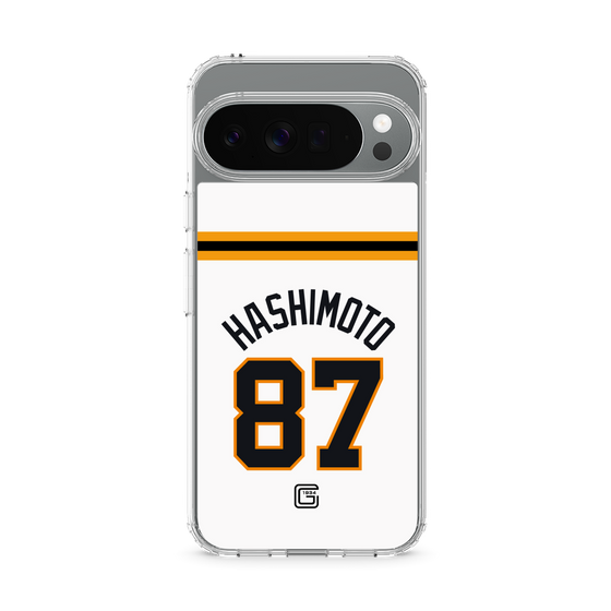 スリムプロテクションケース［ 読売ジャイアンツ - #87 HASHIMOTO - ホーム ］