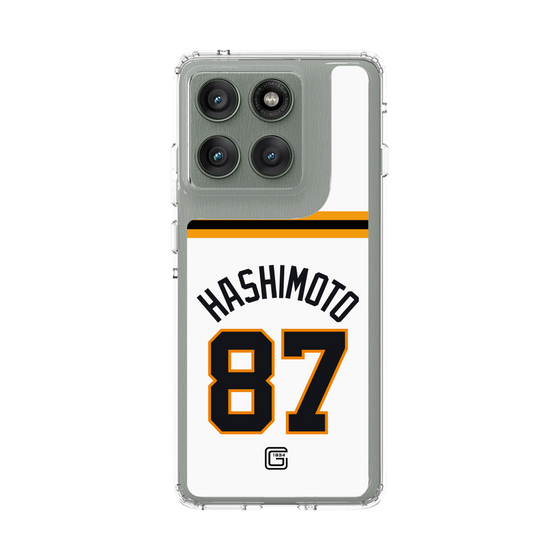 スリムプロテクションケース［ 読売ジャイアンツ - #87 HASHIMOTO - ホーム ］