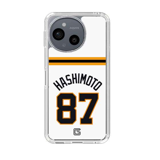 スリムプロテクションケース［ 読売ジャイアンツ - #87 HASHIMOTO - ホーム ］