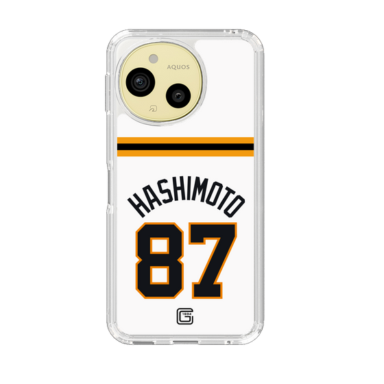 スリムプロテクションケース［ 読売ジャイアンツ - #87 HASHIMOTO - ホーム ］