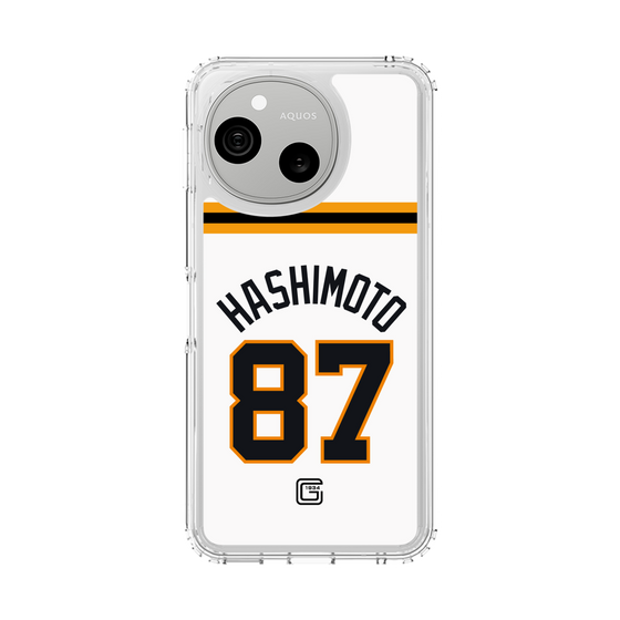 スリムプロテクションケース［ 読売ジャイアンツ - #87 HASHIMOTO - ホーム ］