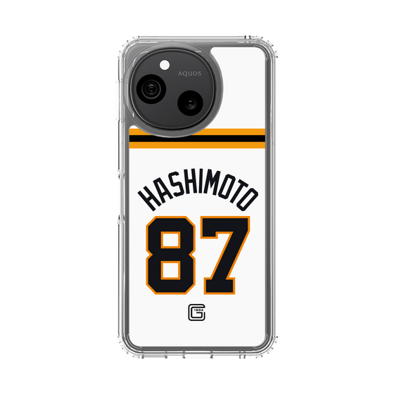 スリムプロテクションケース［ 読売ジャイアンツ - #87 HASHIMOTO - ホーム ］