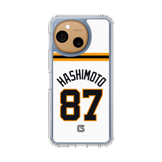 スリムプロテクションケース［ 読売ジャイアンツ - #87 HASHIMOTO - ホーム ］